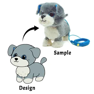 Customized Walking Talking Sound Producing Animal Animated Toy Cute Plushies Dog Stuffed Animals Electronic Plush Toys