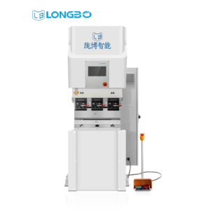 Электрический листогибочный пресс Longbo 12-06R с ЧПУ, сервоприводом и полностью электрическим приводом для гибки шинопроводов - Product Image 1