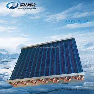 Chenda คอยล์แลกเปลี่ยนความร้อนด้วยน้ำคอนเดนเซอร์อลูมิเนียมครีบ EVAP พร้อมคูลเลอร์แห้งรวมถึงมอเตอร์พัดลมแผ่นท่อหลัก - Product Image 2