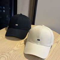 Casquette Souple Brodé en Gros avec Lettres Grandes Tailles pour Femme