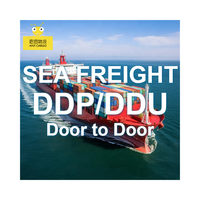 Agent maritime pour les services logistiques FCL, porte-à-porte DDU Chine, conteneurs 20GP/40GP, transit de 35 à 50 jours, assurance ONE