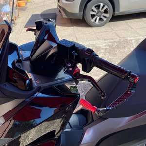 RSP Universel 22mm Scooter/<span class=keywords><strong>Moto</strong></span> de Rue Protection de <span class=keywords><strong>Levier</strong></span> d'<span class=keywords><strong>Embrayage</strong></span> et de <span class=keywords><strong>Frein</strong></span> 2 Pièces en Alliage d'Aluminium Anti-Chute <span class=keywords><strong>Kit</strong></span> de Rétrofit/Mise à Niveau - Product Image 3