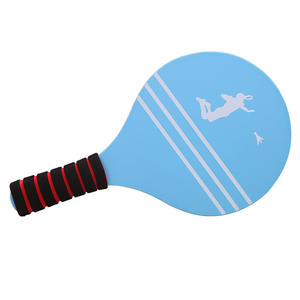 Ensemble de raquettes de <span class=keywords><strong>badminton</strong></span> professionnelles pour enfants, en bois massif, légères, durables, de haute qualité, avec volant, cadre en peuplier, logo imprimé - Product Image 2