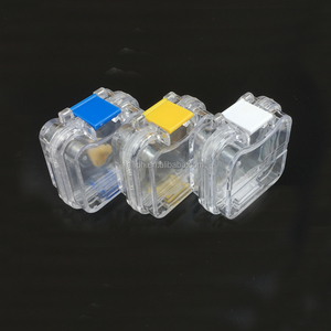 Scatola Porta Dentiere in Plastica con Pellicola Prodotti Dentali Contenitore per Corone e Dentiere Custodia per Protesi Scatola Trasparente con Membrana Dentale - Product Image 5