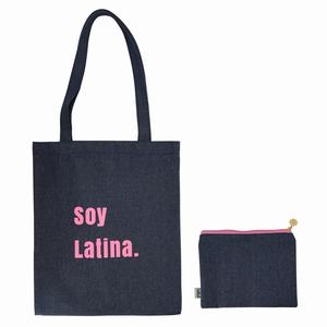 Precio de fábrica Eco reciclado moda Denim bolsas de compras tela comestibles Jean Tote <span class=keywords><strong>Shopper</strong></span> bolsas Denim Tote - Product Image 3