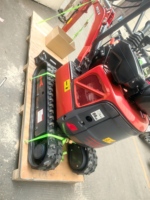 Livraison Gratuite Mini-Excavatrice 1,2 Tonne avec Moteur Kubota, Mini-Pelle EURO5, Excavatrice de Jardin 1 Tonne 2 Tonnes, Micro-Excavatrice Domestique avec Pouce Hydraulique