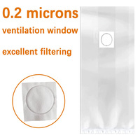 Patch filtrant de Port d'injecteur résistant à la déchirure Myco Mycelium Culture Champignon en croissance Grandir Substrat de grain Sacs de ponte respirants