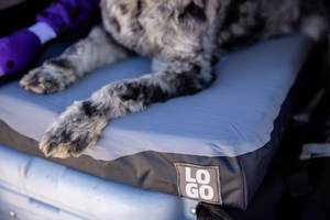 Cama de perro de camping personalizada al por mayor de alta calidad impermeable resistente a la suciedad y al agua camas de espuma de memoria de lujo para perros al aire libre - Product Image 4