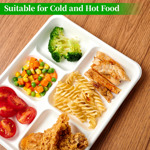 Disposable Cheese Dip & Sushi <b>Tray</b> 2 Compartment Sugarcane Bagasse <b>Snack</b> Container for Nachos Chewing Gum - Product Image 4