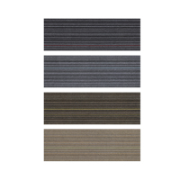 Tapis en polypropylène Bureau PP Bitume Gris Tapis Carreaux Gris Bureau Tapis de sol