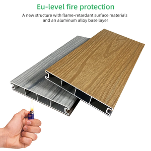 <strong>Aluminum</strong> Profiles Customized Extruded <strong>Aluminum</strong> Outdoor Fireproof Waterproof Anti-slip Floor <strong>Decking</strong>