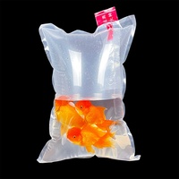Sac de transport oxygéné épaissi pour poissons d'aquarium vivants, emballage pour l'expédition de poissons ornementaux, sac de transport pour poissons rouges