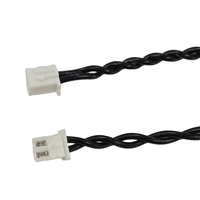 Produsen kawat kustom JST PH 2.0mm rakitan kabel terisolasi PVC 2-arah ke 9-arah konduktor tembaga untuk elektronik