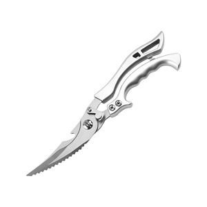 Ciseaux de cuisine Chef Season Show 26 cm en acier inoxydable, coupe-os à poulet robuste avec poignée en aluminium épaissie - Product Image 3