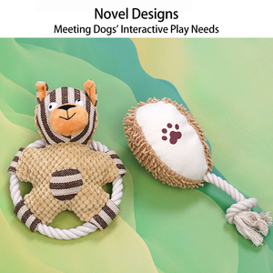 Juguetes Interactivos para Perros, Cuerda con Nudos, Resistentes, para Masticar, Alivian el Aburrimiento, para Perros Medianos y Grandes - Product Image 3