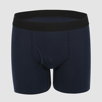 Grande longueur 100% coton sous-vêtements de marque privée boxeurs hommes offres spéciales disponibles Oem Boxer Shorts