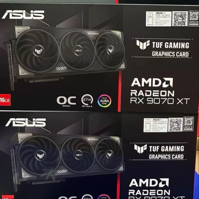 New Gaming Graphics Card RX 9070 XT OC Edition 16GB GDDR6 PCI 5.0 9070xt Desktop Gpu