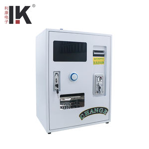 Máquina expendedora <span class=keywords><strong>de</strong></span> cambio <span class=keywords><strong>de</strong></span> monedas personalizada con servicio <span class=keywords><strong>de</strong></span> autoservicio, contador <span class=keywords><strong>de</strong></span> fichas y tarjetas bancarias, y <span class=keywords><strong>cambiador</strong></span> <span class=keywords><strong>de</strong></span> voz. - Product Image 1