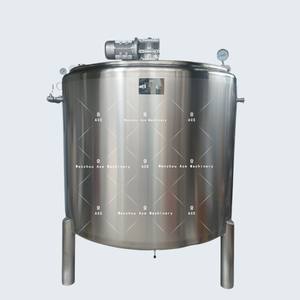 Mélangeur monocouche personnalisé de 500 L sans chaleur / Homogénéisateur liquide Réservoir de mélange / Machine de fabrication de détergent à vaisselle - Product Image 1