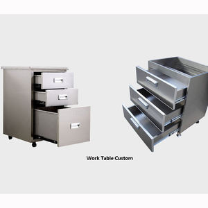 Custom Heavy-Duty Sheet Metal Drawer <strong>Cabinet</strong>, Powder-Coated Steel Tool Storage <strong>Cabinet</strong> For Workshops &amp; Factories - Product Image 3