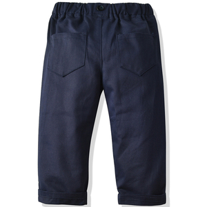 Niños <span class=keywords><strong>ropa</strong></span> conjuntos niños Navidad <span class=keywords><strong>estilo</strong></span> corbata camisa a cuadros tejido pantalones trajes de tres piezas. - Product Image 6