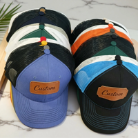 Gorra de Béisbol Trucker Personalizada con Bordado de Logotipo, 100% Algodón, 6 Paneles, Cierre a Presión, Estilo Hip Hop 112 para Hombre