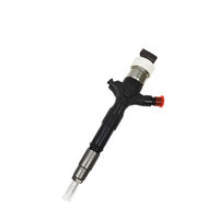 Inyector de Combustible Diésel 23670-30140, Piezas de Acero para Camiones Excavadores 23670-30140