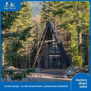 Venta Directa de Fábrica, Estructura de Acero Galvanizado, Personalizable, Cabaña de Vacaciones Creativa, Casa de Huéspedes, Hotel - Product Image 3