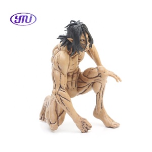 Figuras de Alta Calidad de <span class=keywords><strong>Ymir</strong></span>, Mikasa Ackerman y Eren Jager de Ataque a los Titanes, Juguetes de Plástico para Decoración y Adorno - Product Image 1