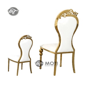 Sillas de mesa con asiento acolchado para fiesta de cumpleaños de niños, sillas pequeñas de metal dorado para eventos, venta al por mayor - Product Image 2