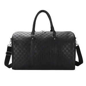 Custom Logo Pink Gym Bag Portable Travelling Weekender Overnight Holdall Duffle Luggage Travel Bags For Luxury Men Women