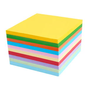Approvisionnement d'usine 150*150mm couleurs mélangées bricolage papier <span class=keywords><strong>Origami</strong></span> papier couleur avec 500 feuilles 20 couleurs papier pliant - Product Image 4