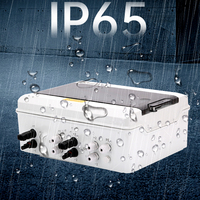 XIONGISOLAR vente directe d'usine nouveau modèle mural 2 2 boîte de combinaison solaire PV fusible SPD IP65 boîtier d'instrument électronique