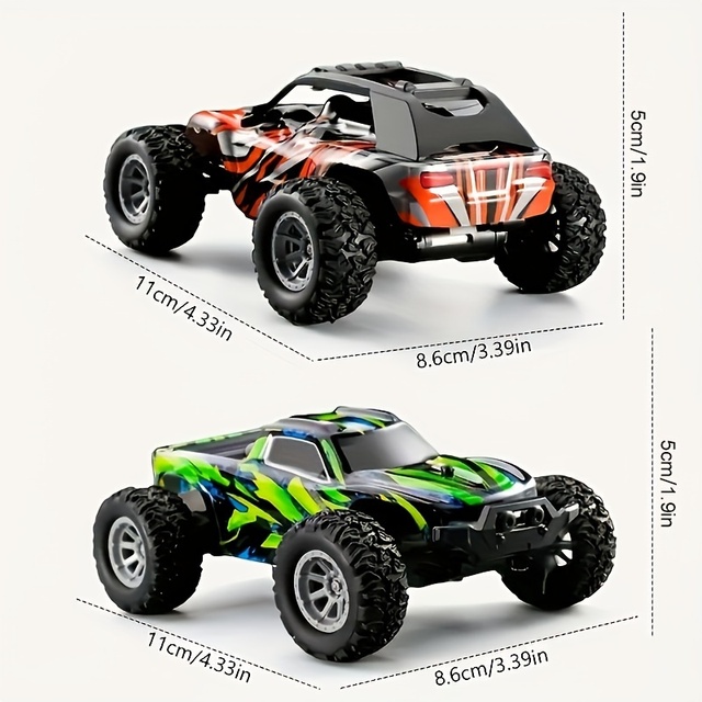 New Scale Remote Control Cars 20 Km/h 2.4Ghz High Speed All Terrain Off Load Electric Toy Cars Kids RC Cars for Kids Toys