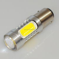 Pièces de véhicule, clignotant blanc haute puissance 1157 Bay15d COB 7,5W, ampoule LED de frein arrière de voiture, lampe de recul 12V, rétrofit/amélioration