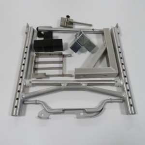 Servicio de soldadura de aluminio de fábrica OEM, corte de agujero de estampado, doblado CNC para soporte de soporte, marco de soldadura - Product Image 3