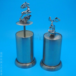 Stainless Steel Push Type <b>Toothpick</b> Holder 3D Reindeer Design For Home Hotel Restaurant Use Durable Metal <b>Toothpick</b> Box - Product Image 3