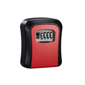<span class=keywords><strong>Boîte</strong></span> <span class=keywords><strong>à</strong></span> <span class=keywords><strong>clés</strong></span> murale en alliage d'aluminium laminé, décorative, avec serrure <span class=keywords><strong>à</strong></span> code, antivol, sans perçage, pour chantier, gîte et maison. - Product Image 5