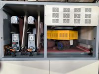 Machine automatique CE de polissage et d'ébavurage de tôles, machine de ponçage pour le finissage, le arrondissement des bords et l'élimination de l'oxyde laser