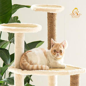 Árbol para gatos con torre rascadora para mascotas y dos hamacas, condominio para gatos, para tiempo libre, EUR PET - Product Image 2