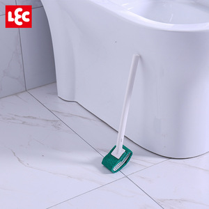 Cepillo de limpieza para inodoros LEC con cabezal perforado, fácil de secar, abrasivo, para el suelo del baño - Product Image 1