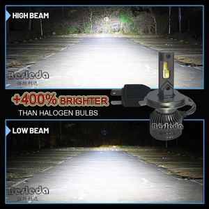 Fabbrica wholessales led faro All-in-one lampadine per auto A6S 55W 110W 20000LM IP68 6000K ad alta potenza led lampade auto - Product Image 4