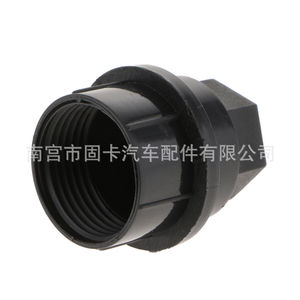 Capuchon d'écrou de roue Gmc 1500, 27mm, en plastique noir, anti-poussière, pour remplacement et réparation 15646250 - Product Image 3