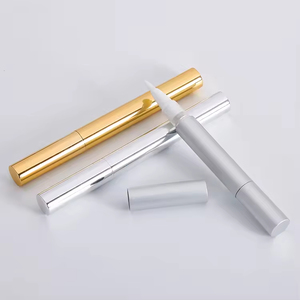 Bolígrafo giratorio cosmético de Metal vacío de 2ml y 4ml con ventana y cepillo de cerdas para brillo de labios/plumper/corrector/limpieza de joyas - Product Image 2