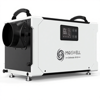 Nouveau déshumidificateur commercial électrique Moiswell Defender M145 73L/jour, débit d'air 450 m³/h, tuyau de drainage 2m, vidange automatique, dégivrage automatique