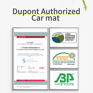 Anjuny, alfombrillas antideslizantes impermeables de alta calidad de lujo para <span class=keywords><strong>maletero</strong></span> de coche, juego completo de 15mm de espesor, 5 uds. Para Sylphy Santa Fe, ajuste Universal - Product Image 4