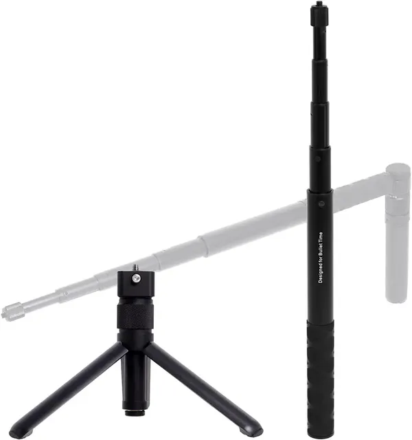 For Insta360 / 300cm Invisible Selfie Stick + Tripod / for Insta 360 X5 Action Cameras and GoPro 13 Hero Sports Cameras