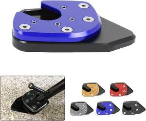 Almohadilla de Repuesto para Soporte Lateral de Motocicleta, Placa de Extensión para HONDA NC750X NC750 (Negra) - Product Image 3