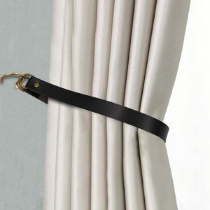 สายรัดม่านหนัง PU แบบวินเทจ สำหรับตกแต่งหน้าต่าง - Product Image 2