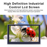 Nouvel écran industriel personnalisé, étanche IP65, avec écran tactile capacitif intégré USB, pour applications marines, portuaires et d'ingénierie en extérieur